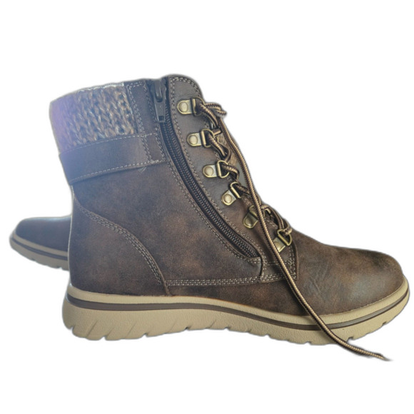 CLIFFS BY WHITE MOUNTAIN Women’s Size 9.5M Hearty Hiking Winter Boots Stone - Picture 8 of 9